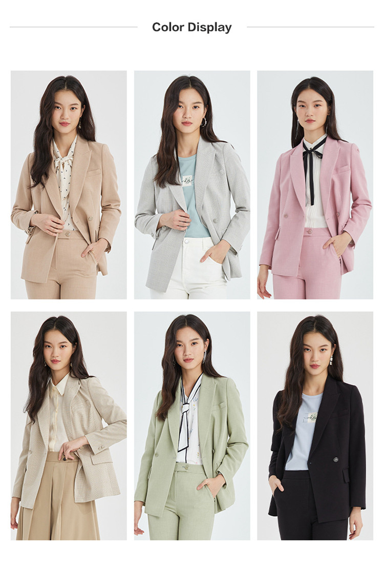 【时尚上衣】春季西装外套女通勤小西服时尚百搭女式外套高级感