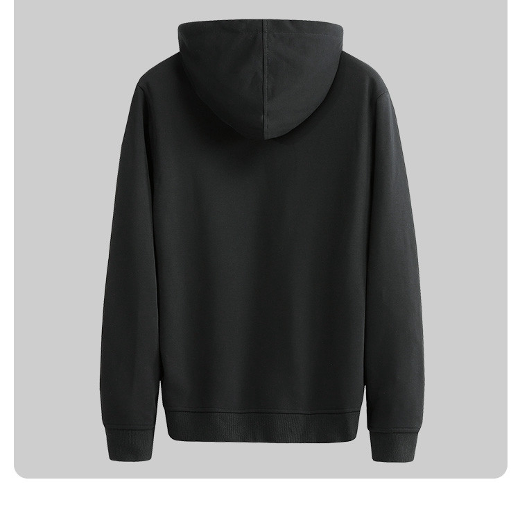 【简约百搭】秋季新款潮流休闲时尚连帽印花男式卫衣