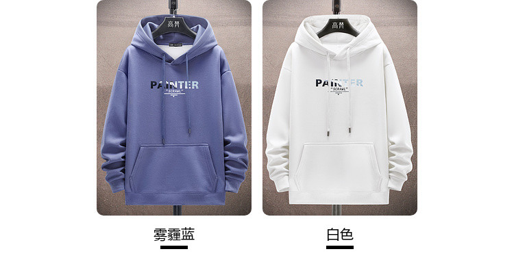 春夏新款韩式宽松大码潮流运动外套男青少年休闲运动情侣款卫衣男