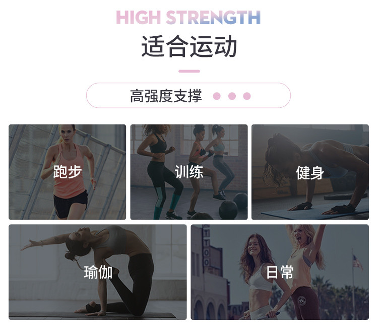 【爆款】瑜伽运动内衣女聚拢塑形高弹透气美背防震防下垂健身抹胸