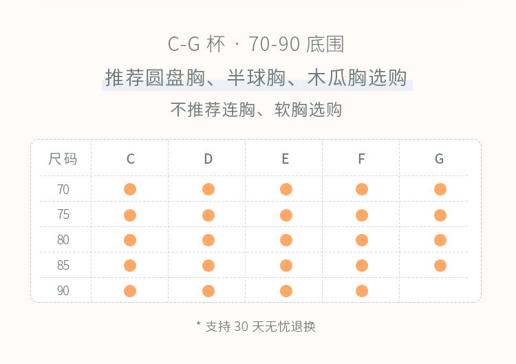 【大胸显小】轻风超薄全罩杯简约款大码大胸女文胸