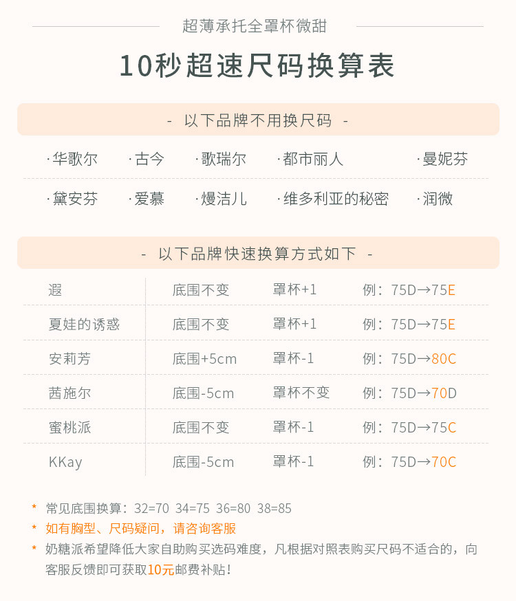 【大胸显小】轻风超薄全罩杯简约款大码大胸女文胸
