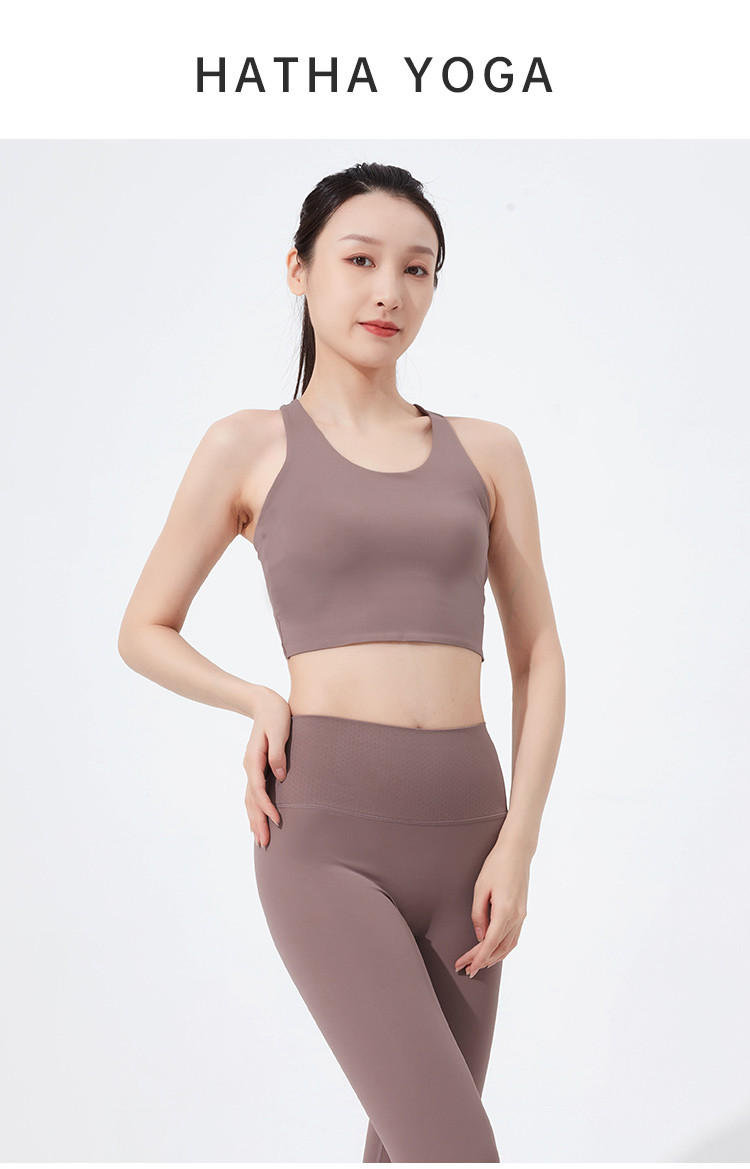 【柔肤美背】瑜伽服套装两件套时尚潮流女士运动套装春季新款跑步