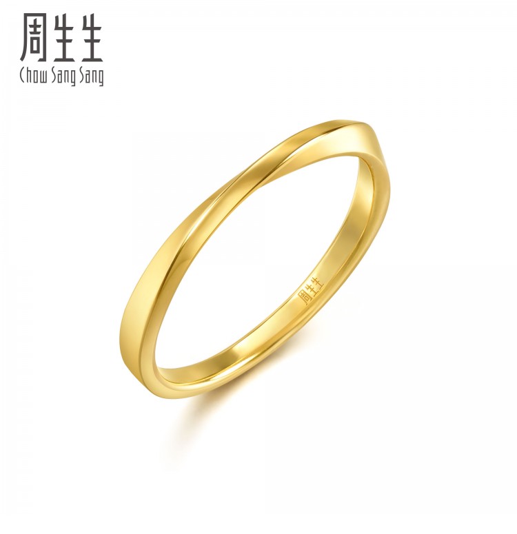 9.2折起 黄金(足金)GIN莫比乌斯环戒指