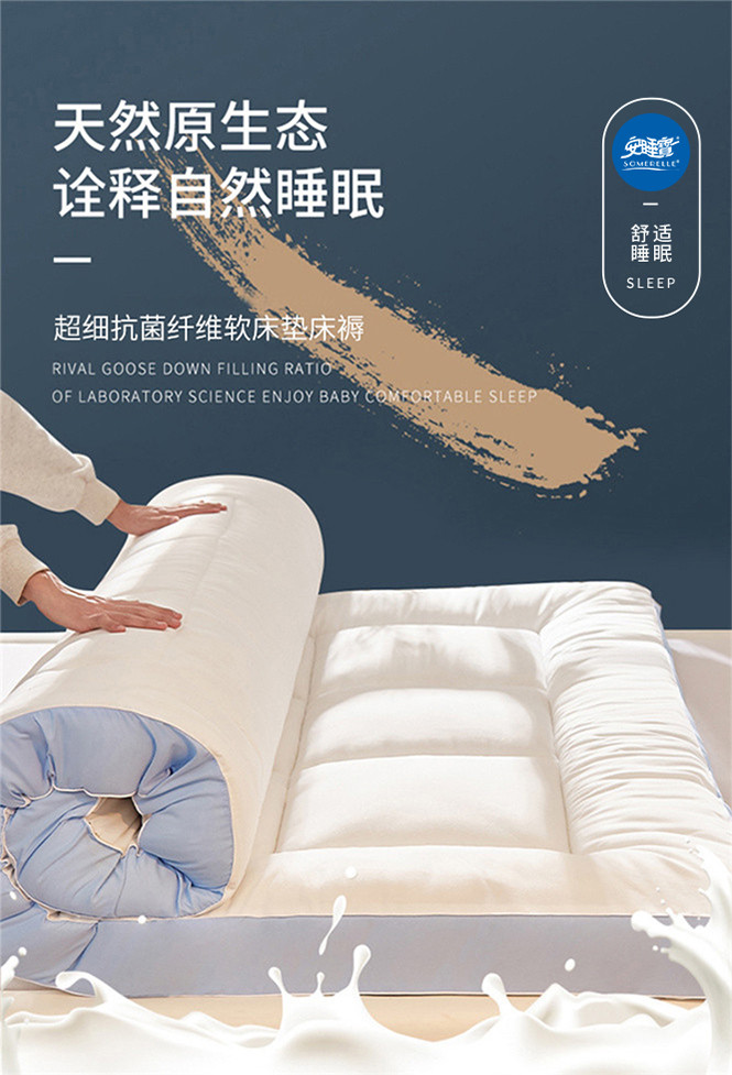 床垫软垫家用卧室垫褥褥子垫被床褥学生宿舍租房专用地铺睡垫