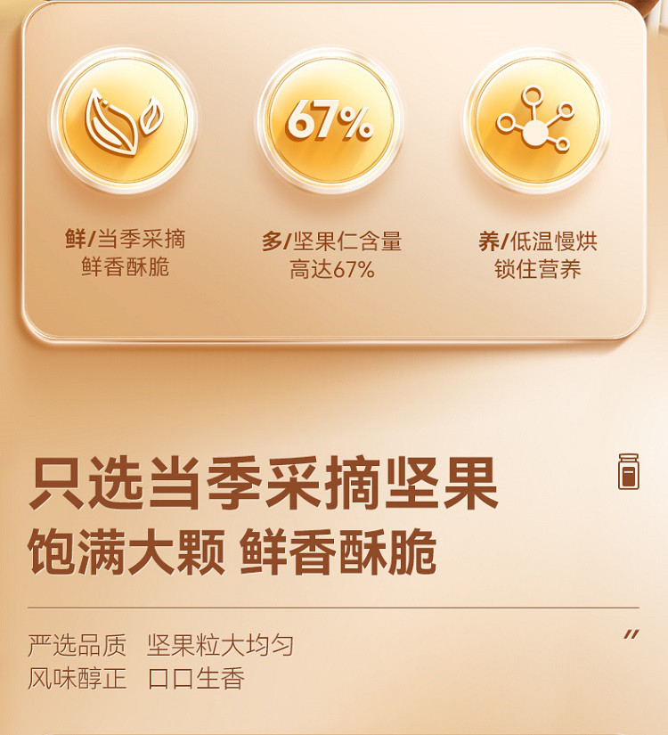 新品大罐每日坚果罐装500g孕妇零食混合小包装干果大礼包礼罐