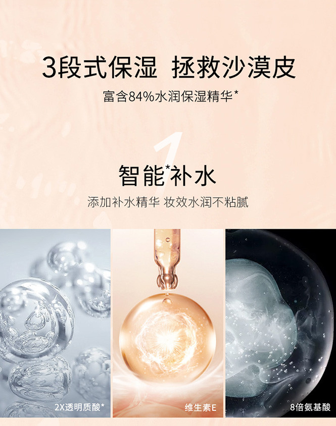 【干皮亲妈】小奶猫粉底液 保湿遮瑕控油持久混干皮