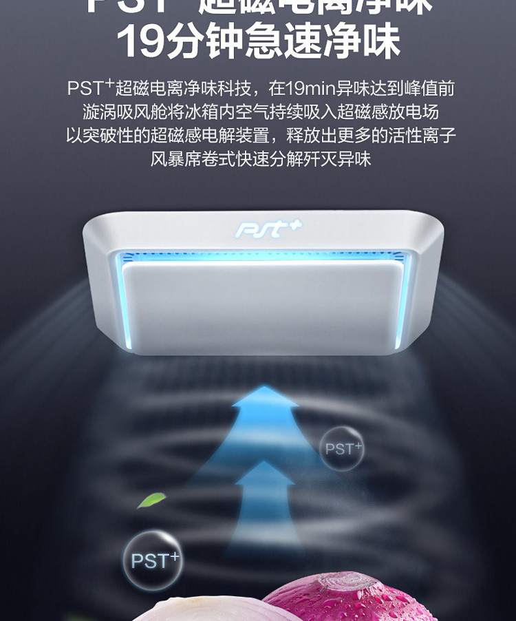 508升法式四开门双系统冰箱家用一级节能变频无霜