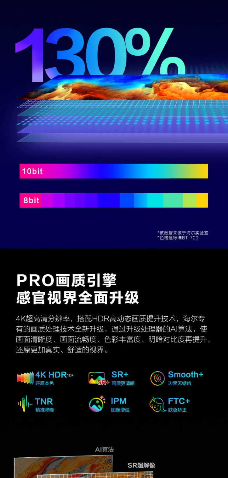 55英寸护眼模式智能电视液晶高清家用wifi高配置远场语音