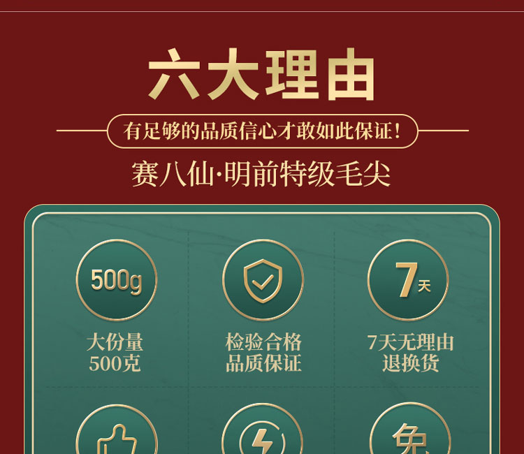 多规格商品-赛八仙贡品芽尖2023新茶毛尖茶叶信阳绿茶明前特级嫩芽高端毛尖茶
