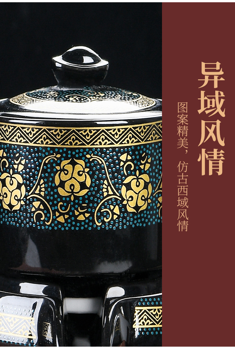 自动懒人泡茶器中式高档防烫青瓷泡茶壶客厅家用功夫茶杯套装用品