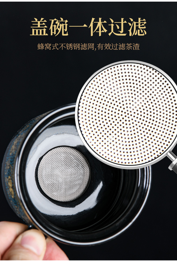 自动懒人泡茶器中式高档防烫青瓷泡茶壶客厅家用功夫茶杯套装用品