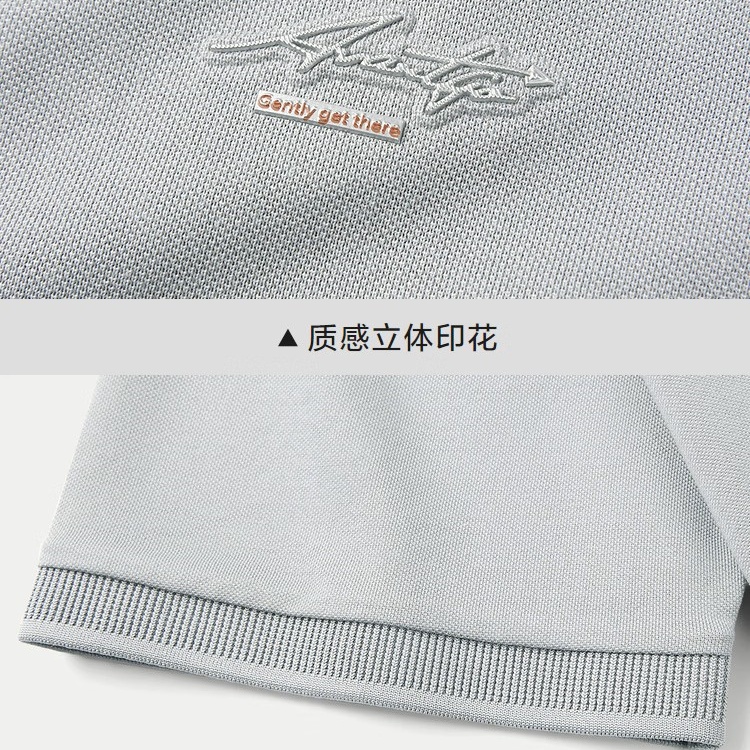 HLA海澜之家短袖Polo男25夏轻商务时尚系列凉感短袖男【送男友】