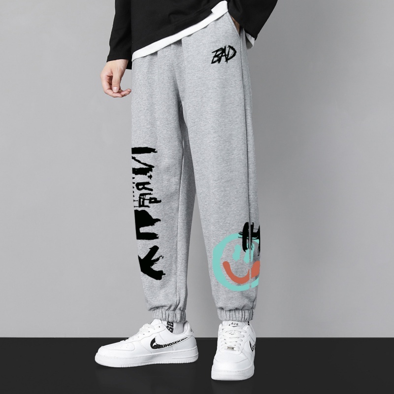 休闲裤男潮牌爆款推荐时尚百搭束脚裤宽松舒适卫裤男士运动裤子男