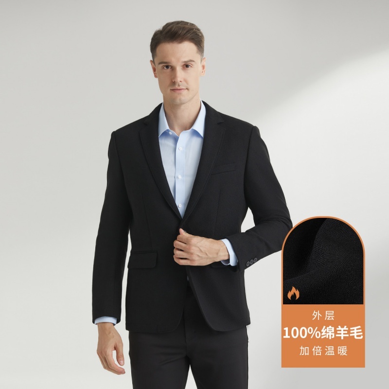 Nautica Tailored【绵羊毛】西服外套男春季商务正装单西上衣