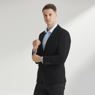 Nautica Tailored【绵羊毛】西服外套男春季商务正装单西上衣