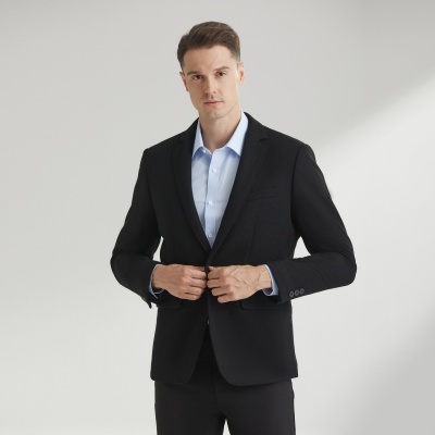 Nautica Tailored【绵羊毛】西服外套男春季商务正装单西上衣
