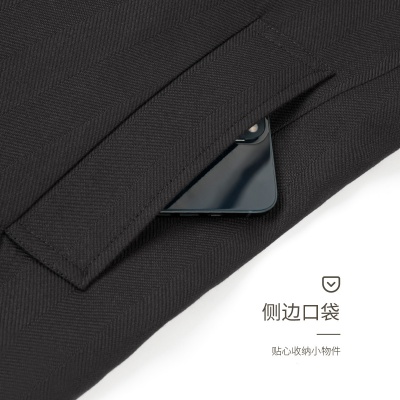 Nautica Tailored男士大衣中长款春秋双层商务正装外套