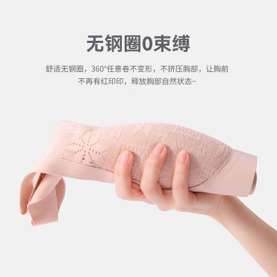 【舒适侧收聚拢】无痕上托防下垂聚拢不空杯显大内衣无钢圈文胸罩