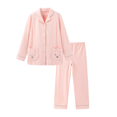 春秋季孕妇睡衣产后哺乳睡衣棉质家居服裸感月子服