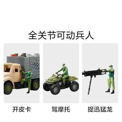 恐龙玩具仿真动物模型侏罗纪世界恐龙抓捕兵人益智