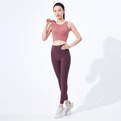 【活力提拉两件套】休闲时尚瑜伽服套装女运动裤健身跑步春季聚拢