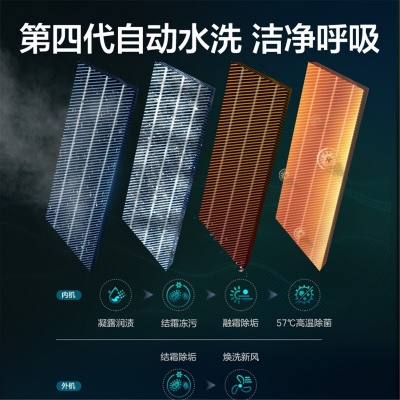 【店铺爆品】奥克斯 大2匹奥精灵 一级能效变频冷暖 立式柜机空调